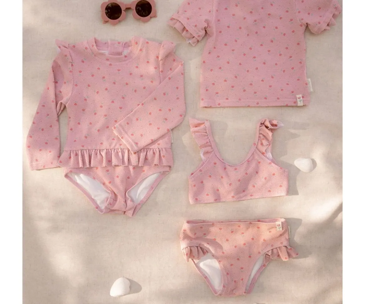 Bikini Sunny Flowers Blush