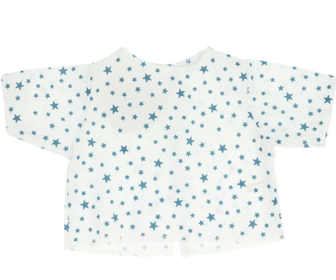 Blusa Popelín Estrellas para Muñeco