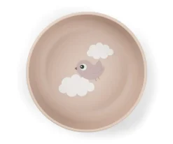 Bol Antideslizante Happy Clouds Powder