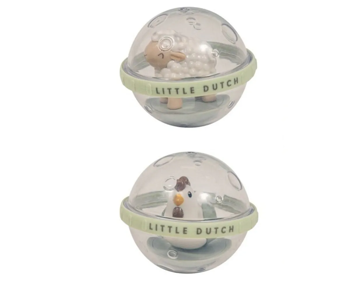 2 Bolas Giratorias Baño Little Farm