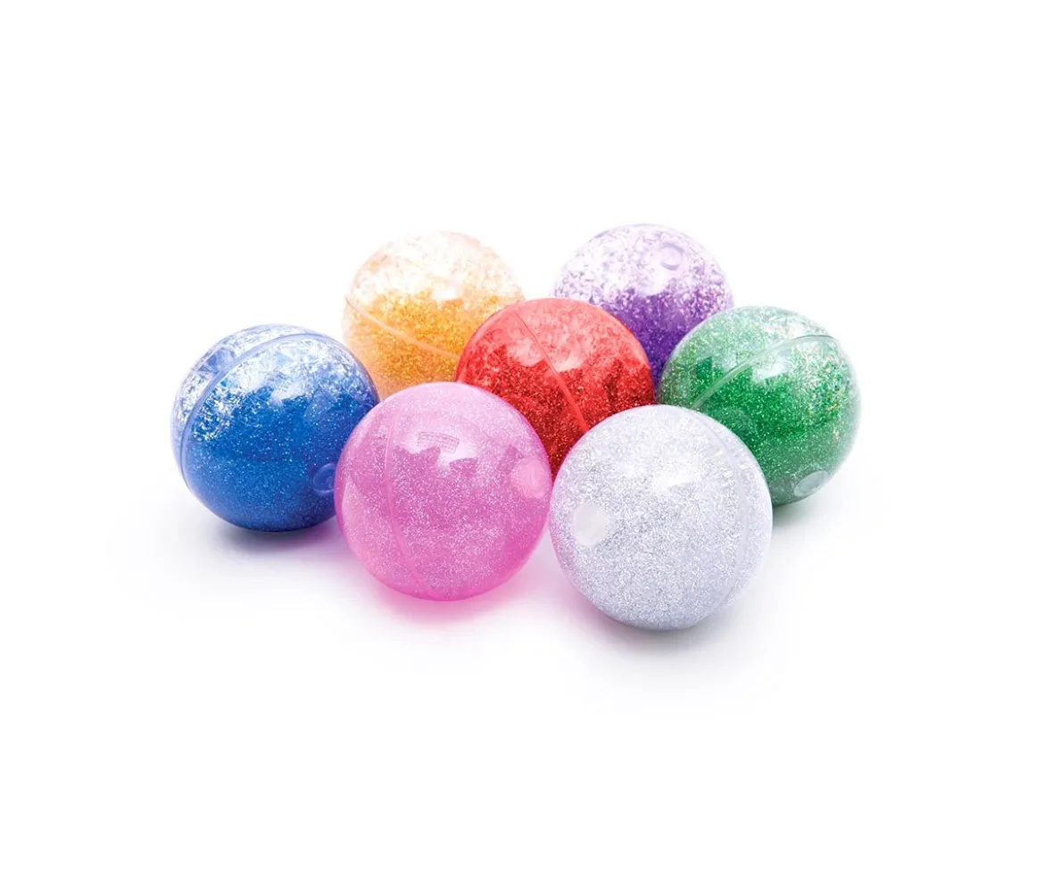 Bolas Sensoriales Glitter Arcoíris