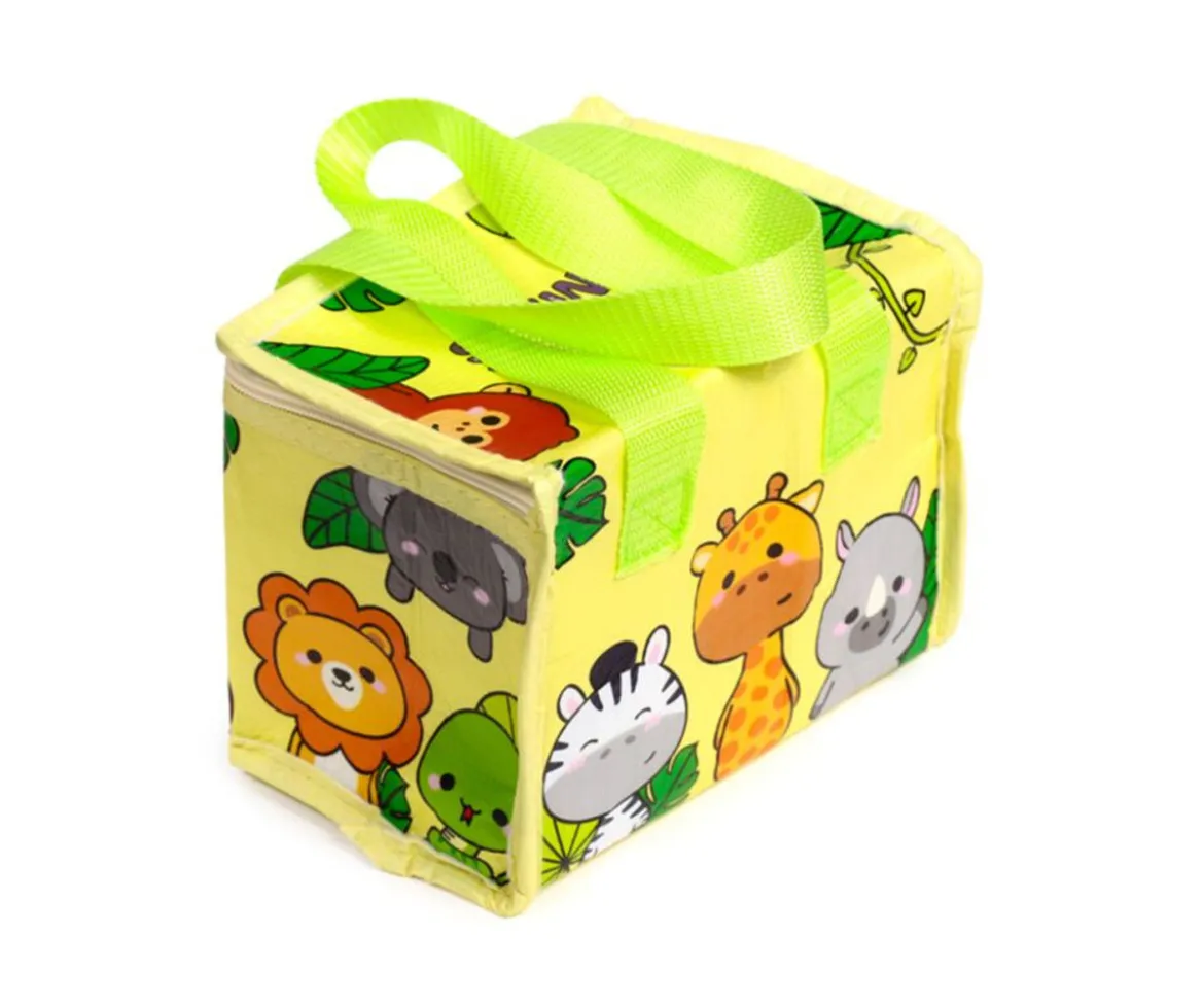 Bolsa Almuerzo Térmica Adoramals Salvajes Personalizable