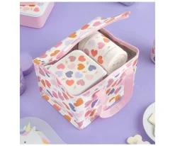 Bolsa Almuerzo Térmica Corazones Personalizable