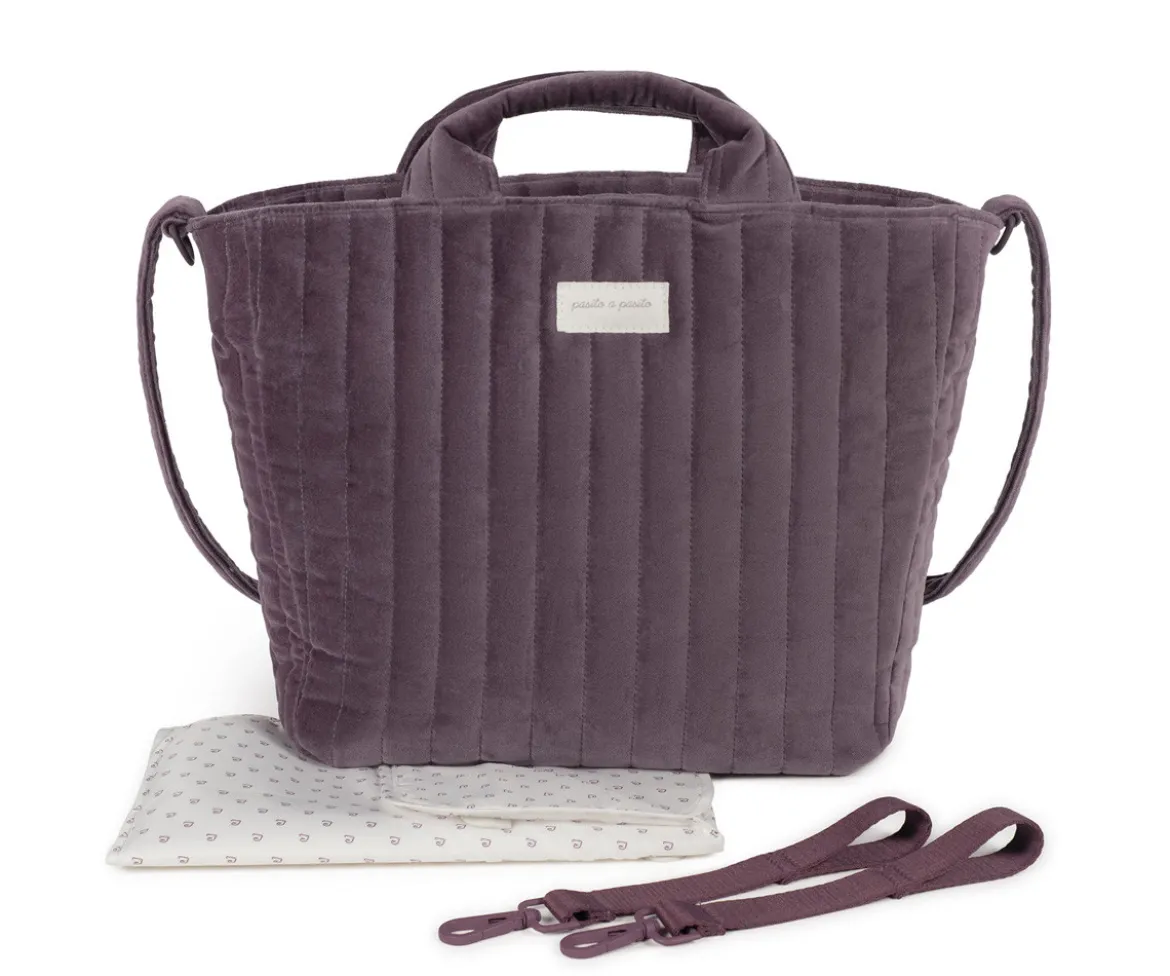 Bolsa Canastilla Cherry Velvet
