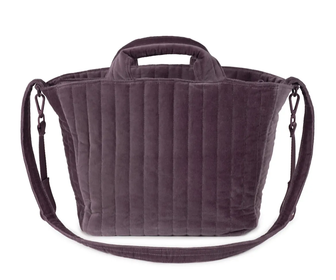 Bolsa Canastilla Cherry Velvet