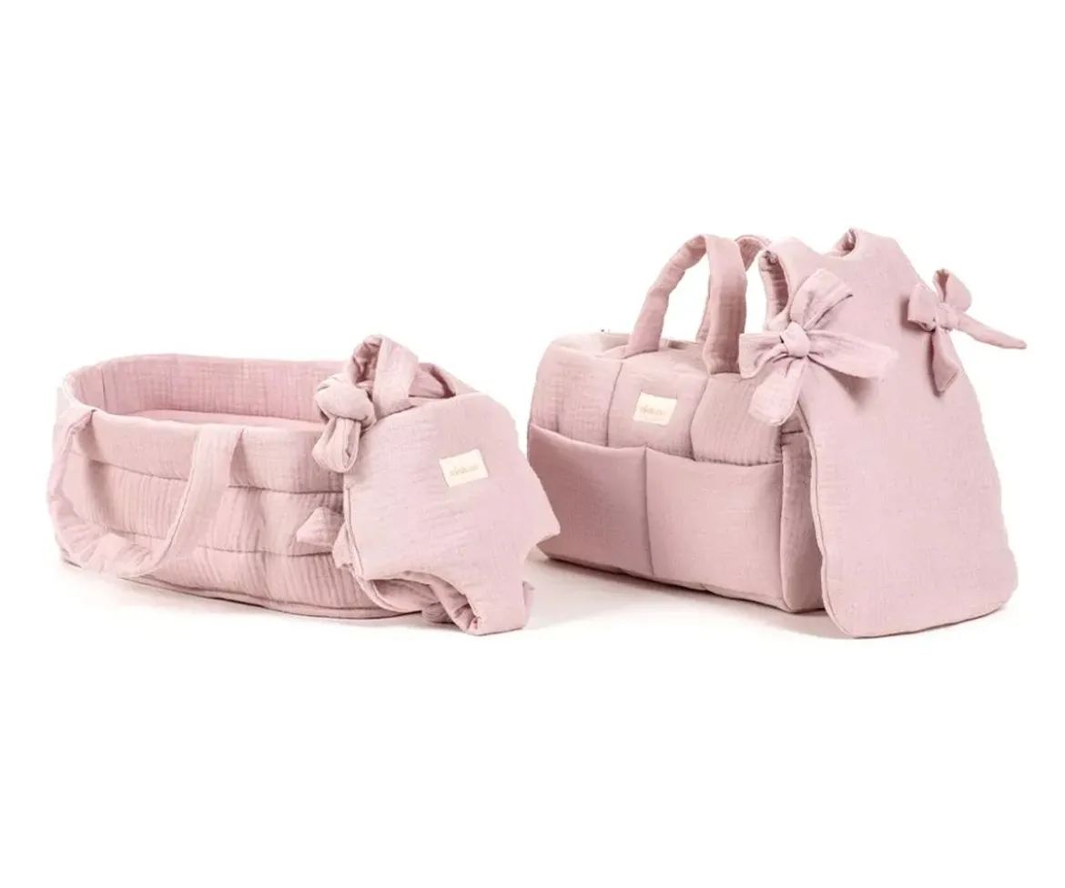 Bolsa Canastilla Orchid Pink para Muñecos