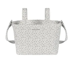 Bolsa Crossbody Piel Little Bloom Flor Gris