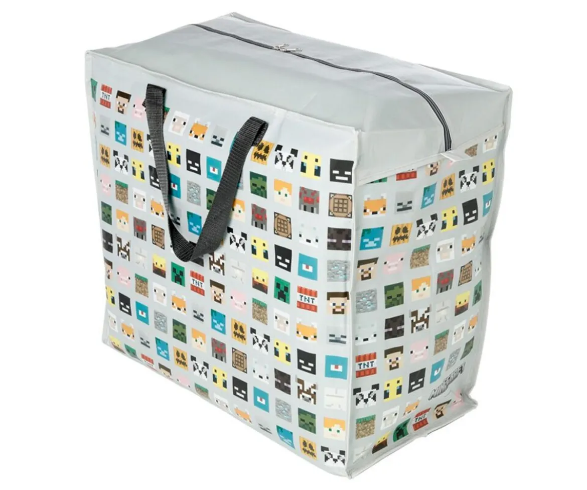 Bolsa de Almacenaje Caras Minecraft