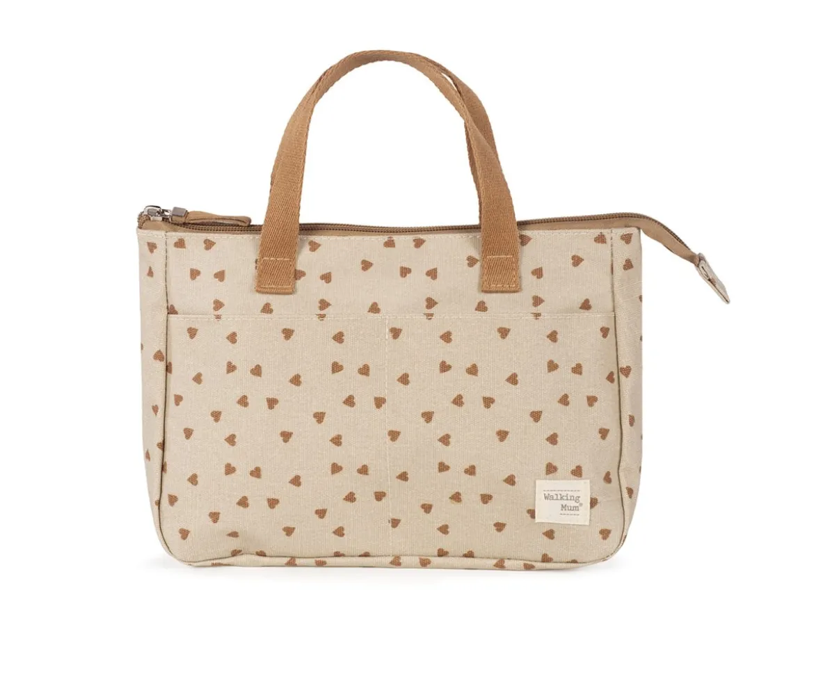 Bolsa de Aseo Corazones Poppy Canela
