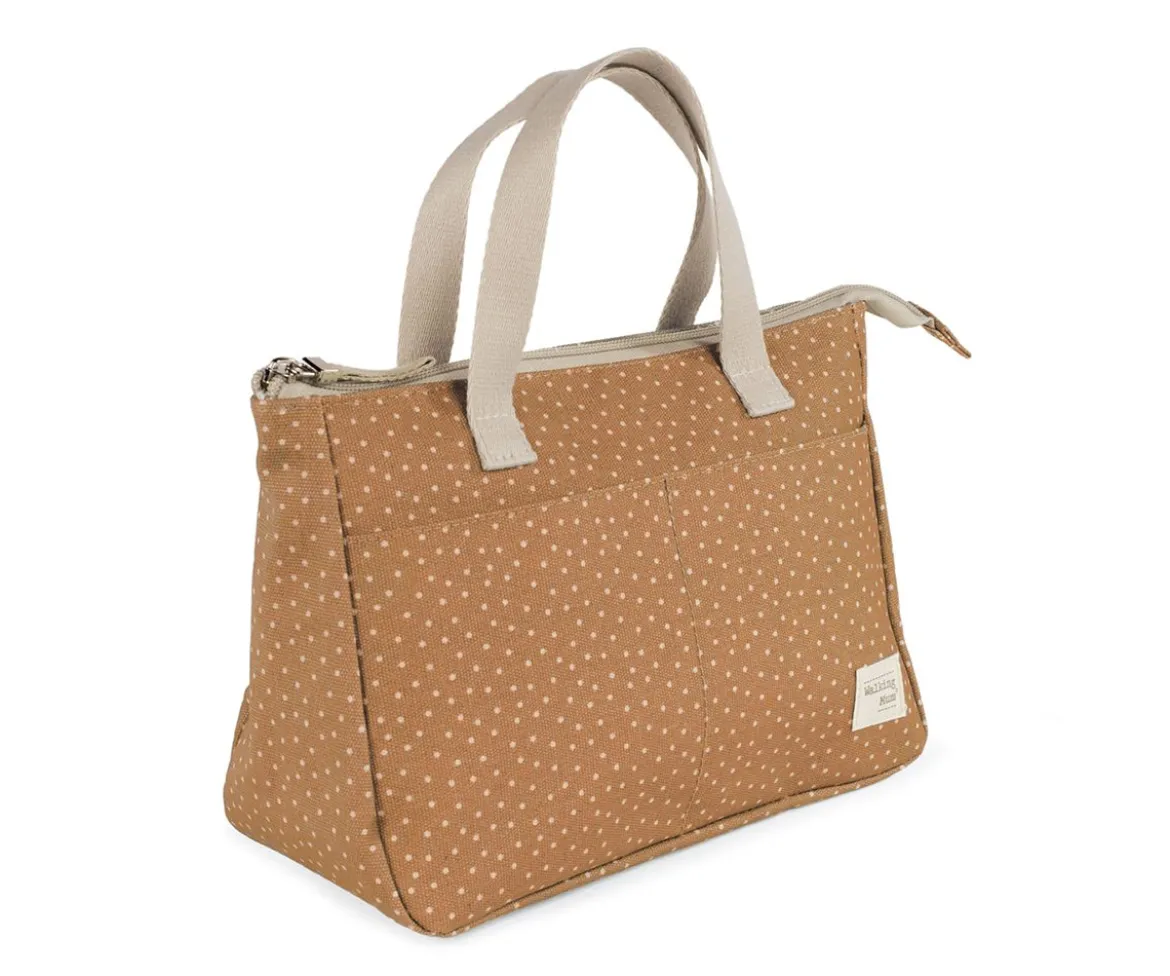 Bolsa de Aseo Lunares Poppy Canela