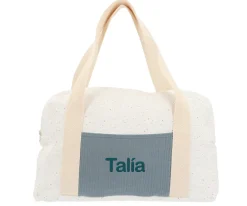 Bolsa de Deporte Rainbow Dots Azul Personalizable