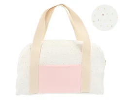 Bolsa de Deporte Rainbow Dots Rosa Personalizable