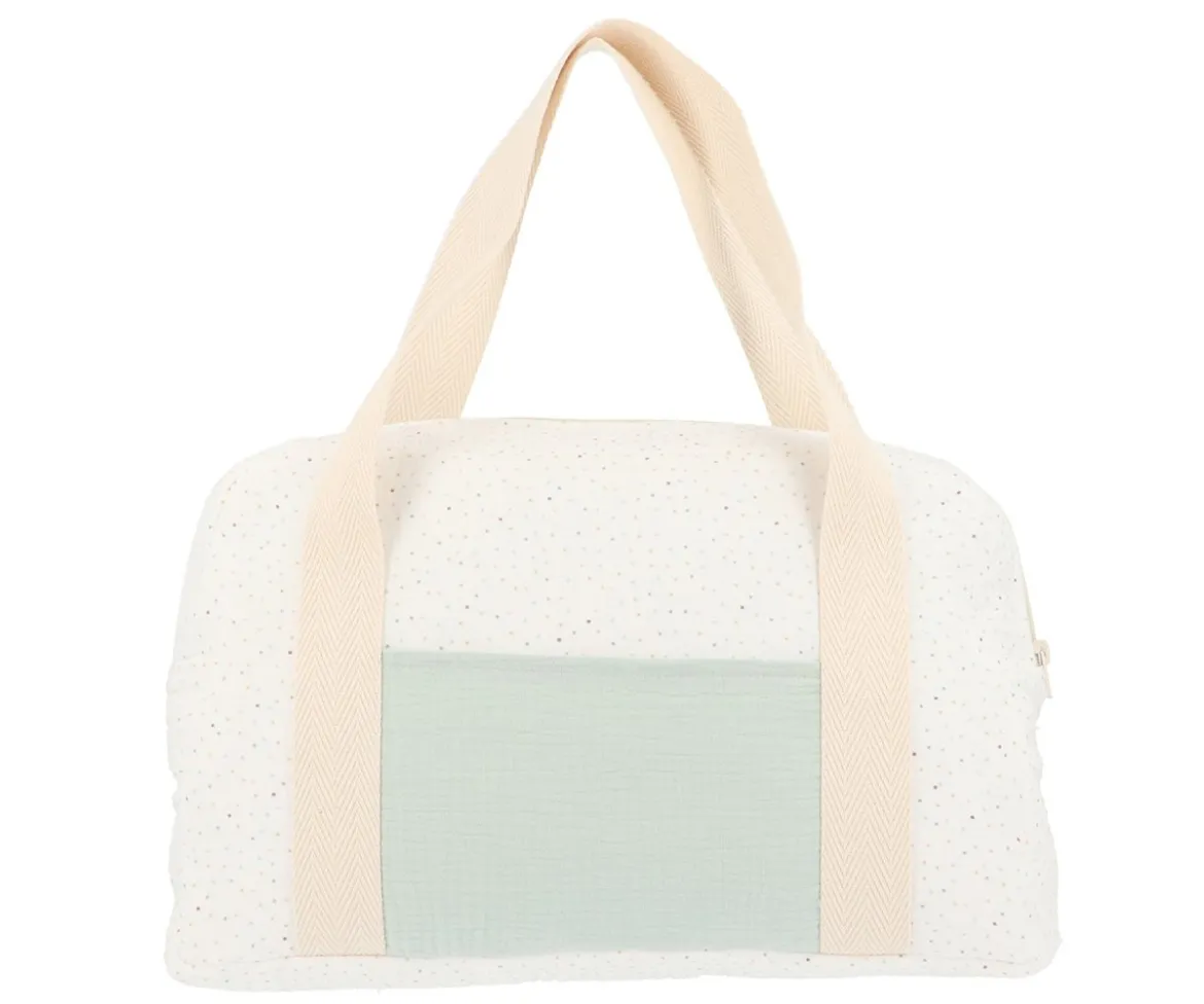 Bolsa de Deporte Rainbow Dots Verde Personalizable