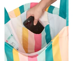 Bolsa de Playa Coastal Candy Personalizable