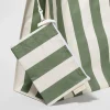 Bolsa de Playa The Vacay Rayas Verdes