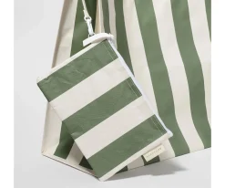 Bolsa de Playa The Vacay Rayas Verdes