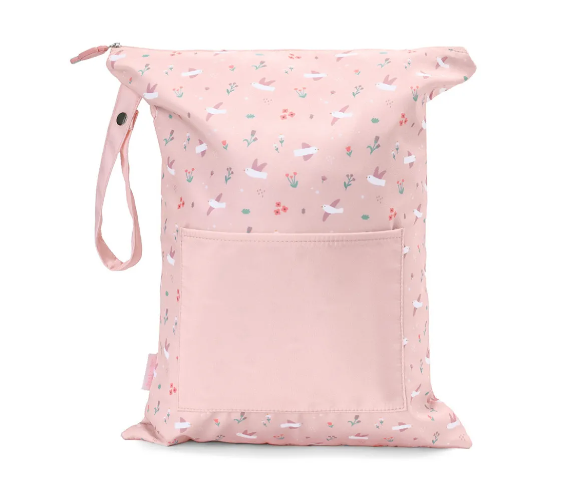 Bolsa Impermeable Grande Blossom Birds Personalizable