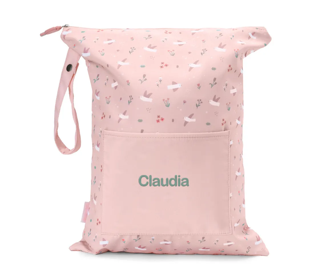 Bolsa Impermeable Grande Blossom Birds Personalizable
