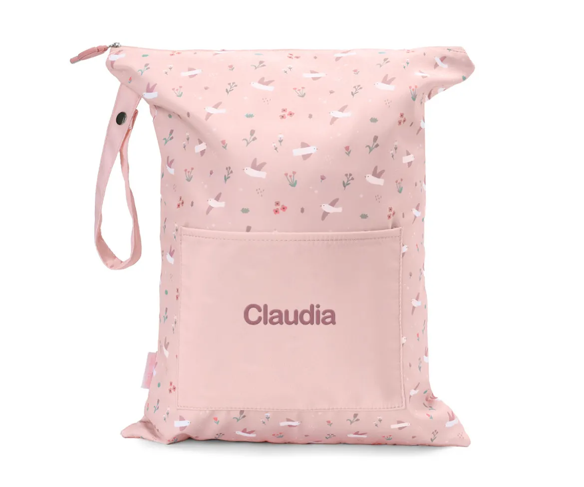 Bolsa Impermeable Grande Blossom Birds Personalizable