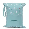 Bolsa Impermeable Grande Pandas in Space Personalizable