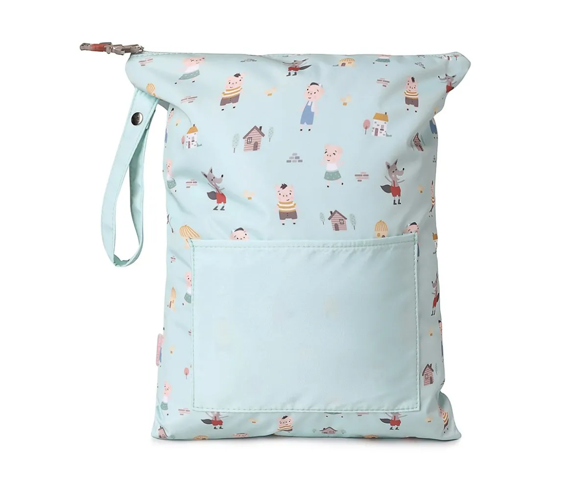 Bolsa Impermeable Grande The Three Little Pigs Personalizable
