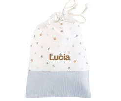 Bolsa Merienda Little Stars Blue Personalizable