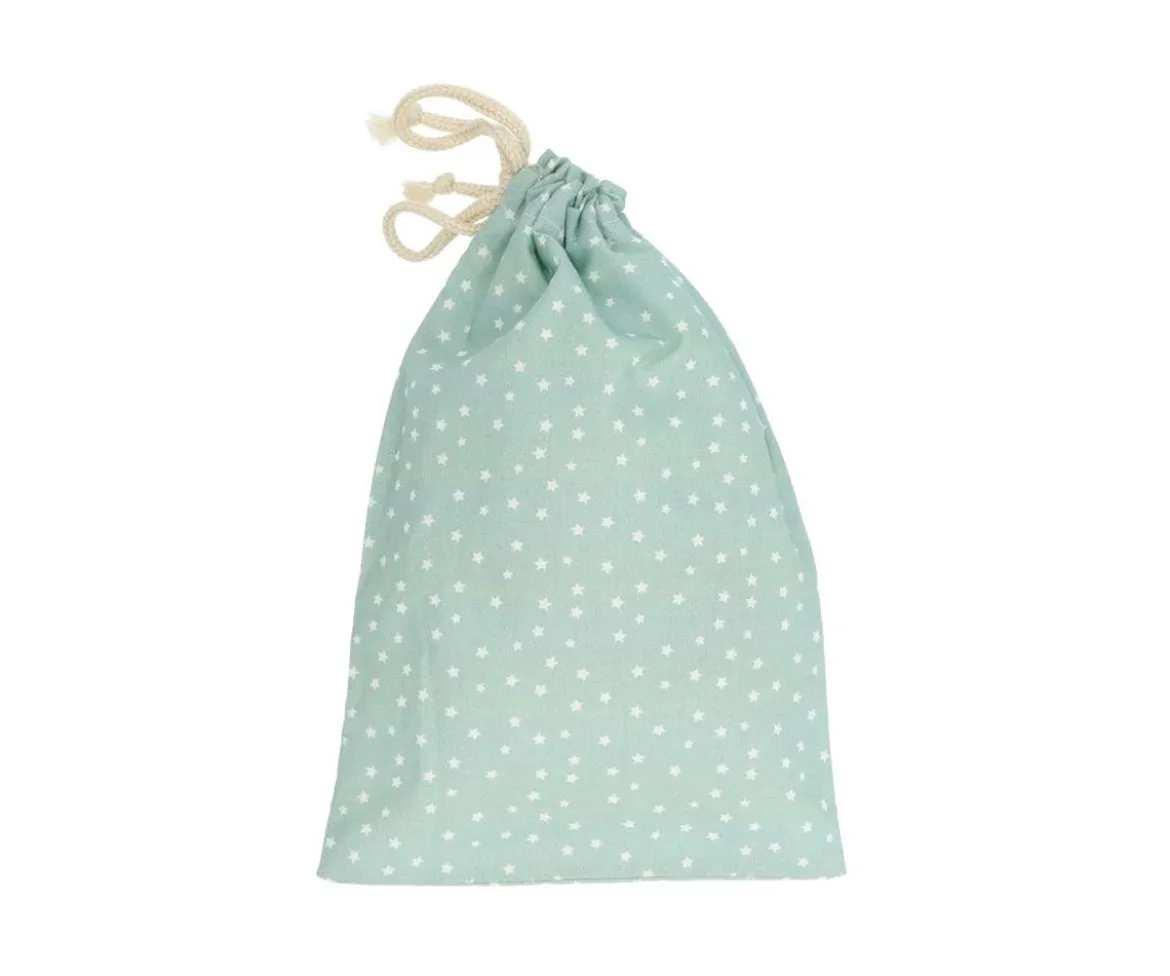 Bolsa Merienda Mini Star Verde Personalizable