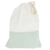Bolsa Merienda Rainbow Dots Verde Personalizable