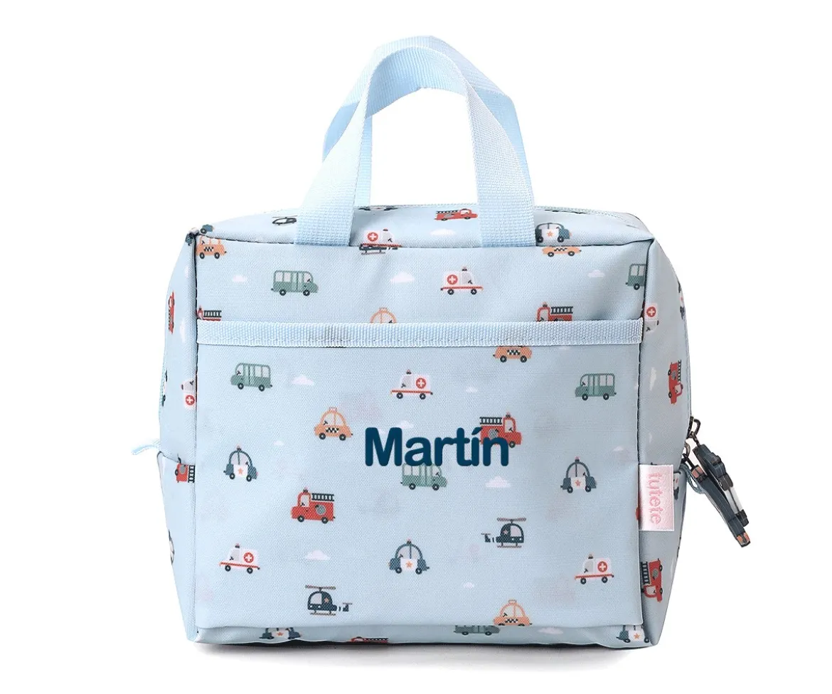 Bolsa Merienda Térmica City Cars Personalizable