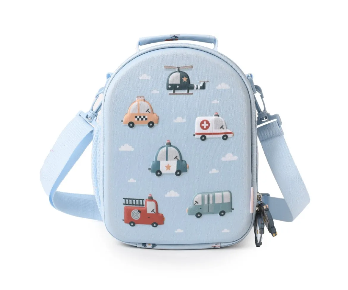 Bolsa Merienda Térmica 3D City Cars Personalizable