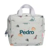 Bolsa Merienda Térmica Dinos World Personalizable