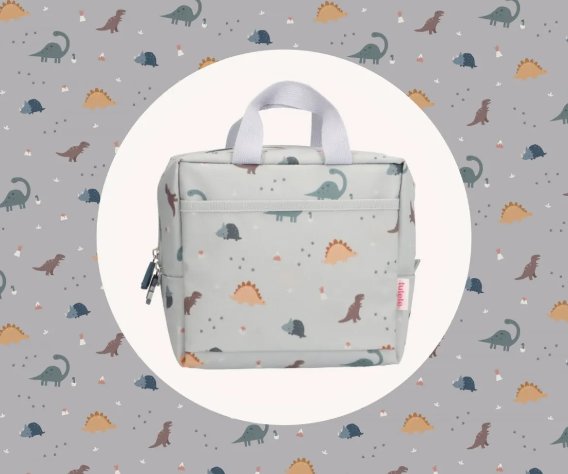 Bolsa Merienda Térmica Dinos World Personalizable