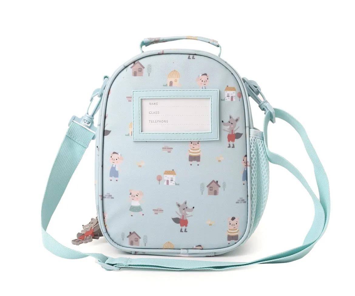 Bolsa Merienda Térmica 3D The Three Little Pigs Personalizable