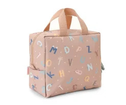 Bolsa Merienda Térmica Funny Letters Personalizable