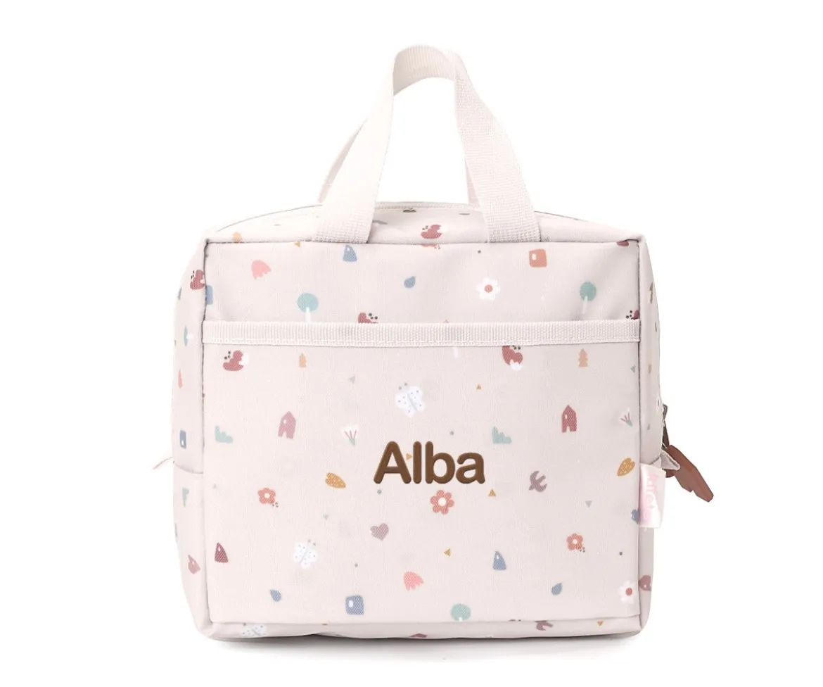 Bolsa Merienda Térmica Geometric Nature Personalizable