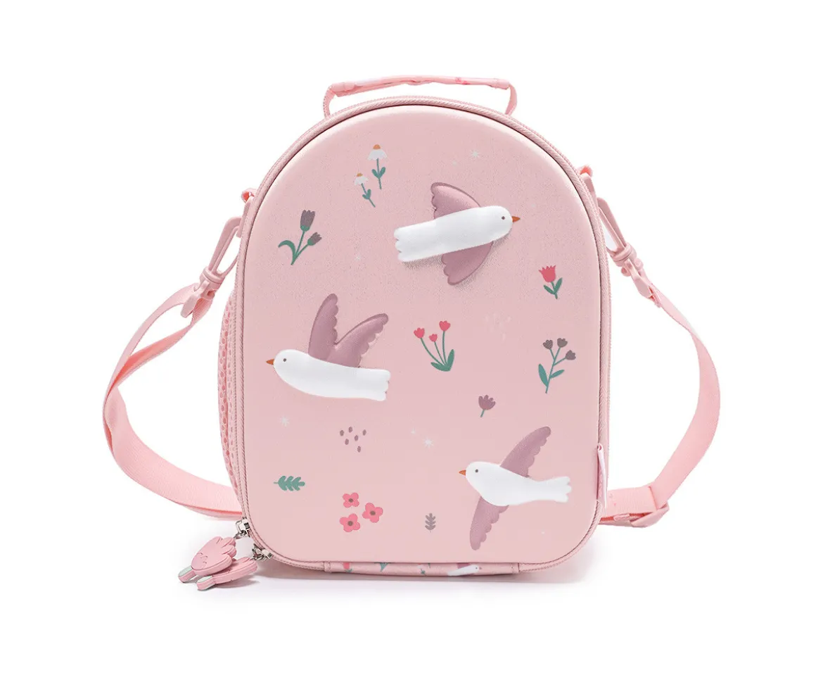 Bolsa Merienda Térmica Personalizable 3D Blossom Birds