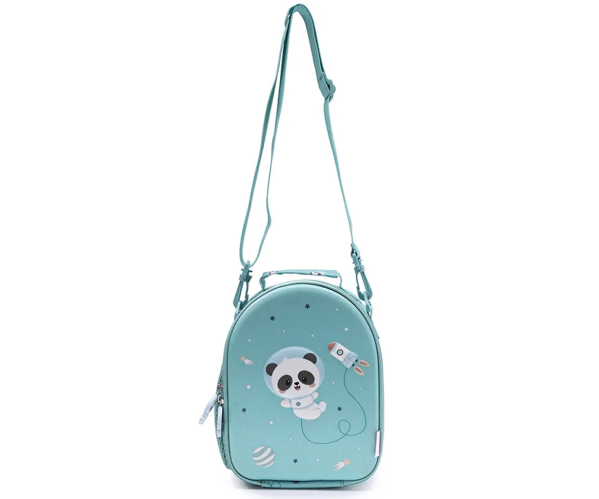 Bolsa Merienda Térmica Personalizable 3D Pandas in Space