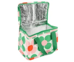 Bolsa Merienda Térmica Pink and Green Daisy Personalizada