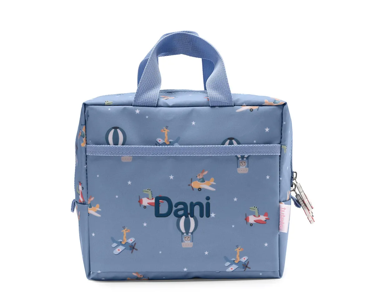 Bolsa Merienda Térmica Planes Personalizable
