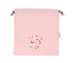 Bolsa Merienda Vichy Blossom Birds Personalizable