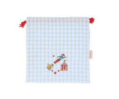 Bolsa Merienda Vichy Circus Show Personalizable