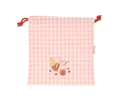 Bolsa Merienda Vichy Mouse Fairies Personalizable