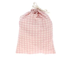 Bolsa Merienda Vichy Rosa Personalizable