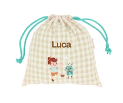 Bolsa Merienda Vichy The Wooden Boy Personalizable