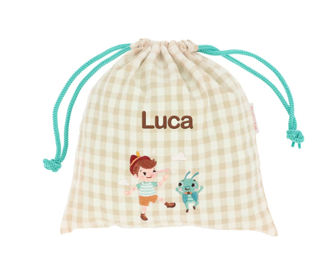 Bolsa Merienda Vichy The Wooden Boy Personalizable