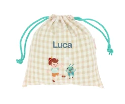 Bolsa Merienda Vichy The Wooden Boy Personalizable