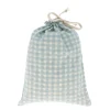 Bolsa Merienda Vichy Verde Personalizable
