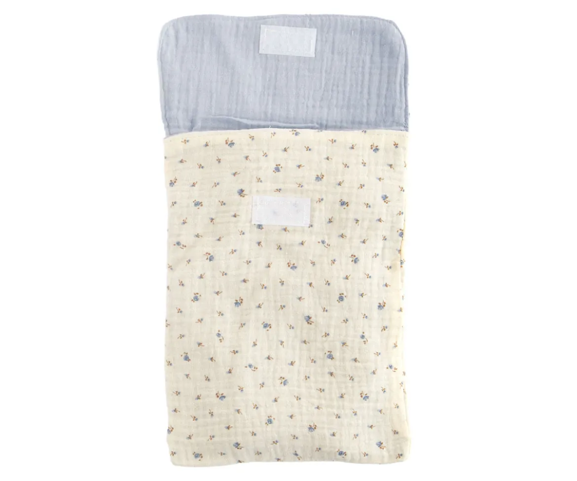 Bolsa Pañales Florecita Azul