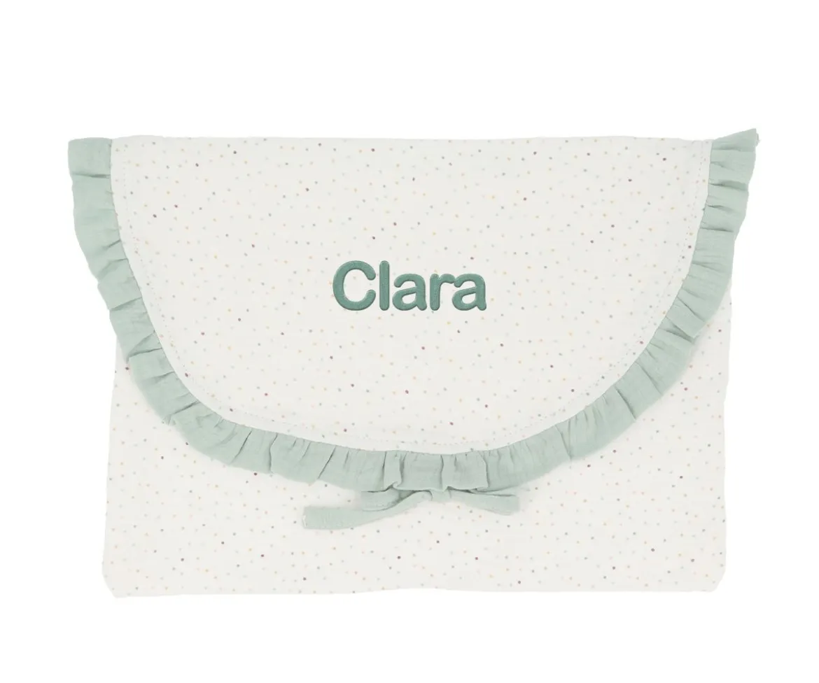 Bolsa para Muda Rainbow Dots Verde Personalizable