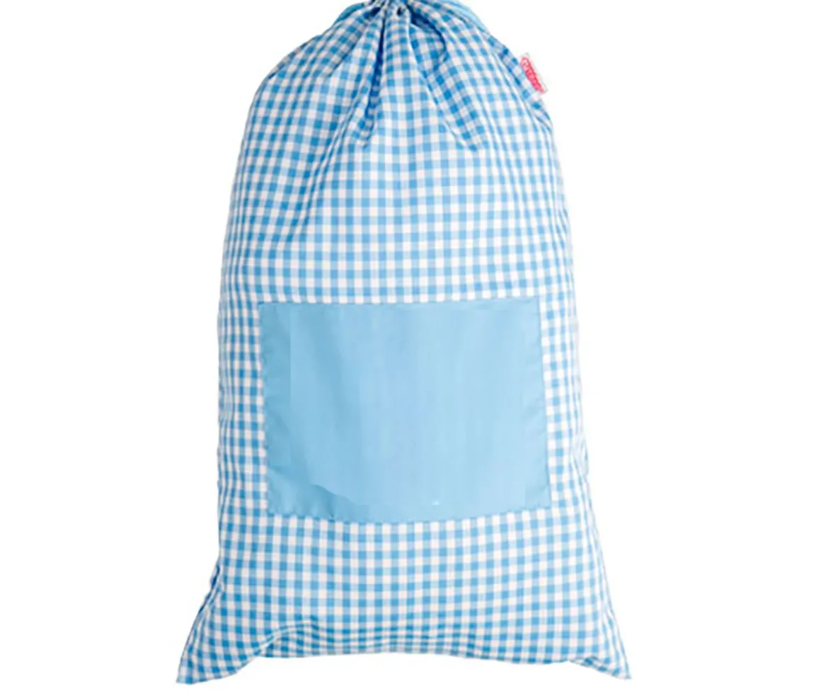 Bolsa para Muda Vichy Celeste Personalizable